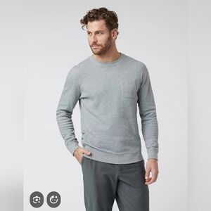 Men's Vuori Gray Jeffreys Pullover Size Small